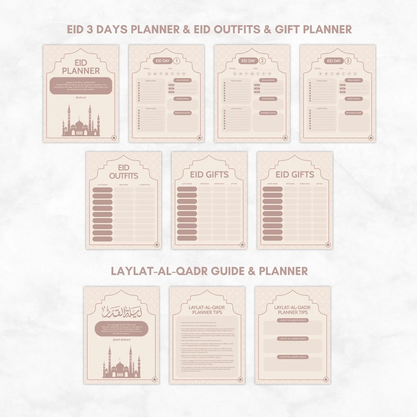 Printable Ramadan Planner & Journal