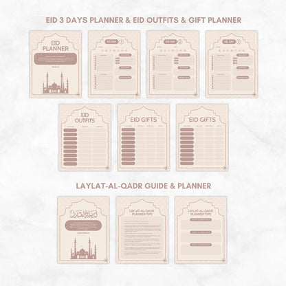 Printable Ramadan Planner & Journal
