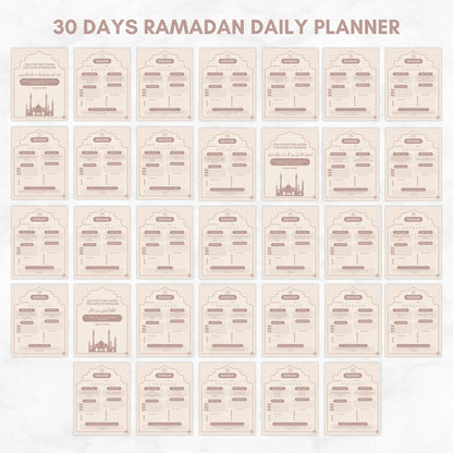Printable Ramadan Planner & Journal