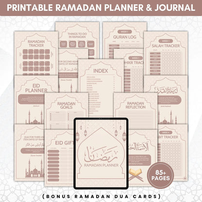 Printable Ramadan Planner & Journal